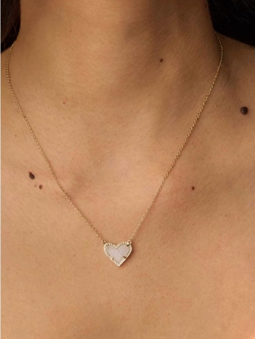 Kendra Scott Gold Heart Pendant Necklace